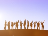 Silhouettes of Business group @ Rawpixel